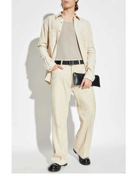 Topuri Rick Owens Rick Owens Ribbed Racerback Tank Top GREEN Barbati (BM 18642528) 2