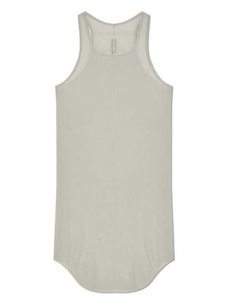 Topuri Rick Owens Rick Owens Ribbed Racerback Tank Top GREEN Barbati (BM 18642528) 1
