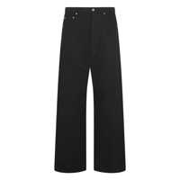 Blugi Rick Owens Geth Straight-Fit Wide-Leg Denim Pants Barbati