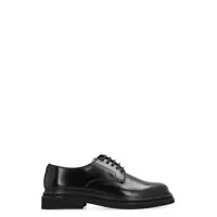 Pantofi eleganti Dolce & Gabbana Leather Lace-Up Derby Shoes Barbati