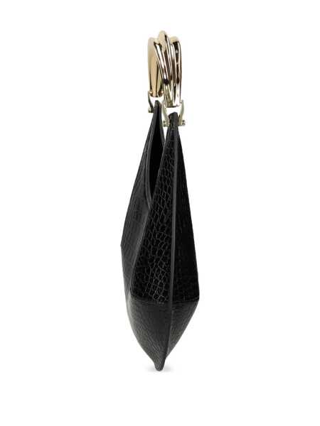 Genti de umar Elisabetta Franchi Elisabetta Franchi Hobo Small Shoulder Bag Black Femei (BM 18643101) 4
