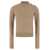 Balmain Balmain Eco-Cashmere Button Sweater Beige