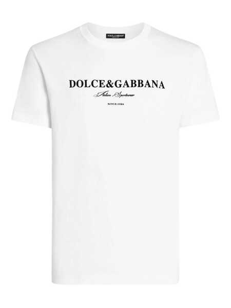 Topuri Dolce & Gabbana Dolce & Gabbana T-Shirts And Polos WHITE Barbati (BM 18643953) 1