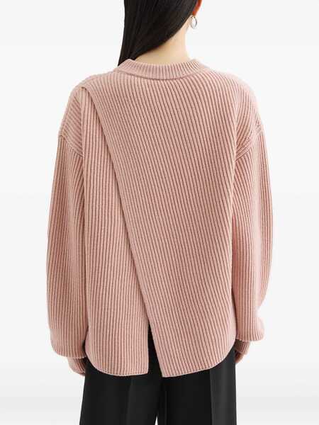 Pulovere Jil Sander Jil Sander Crewneck Sweater PINK Femei (BM 18644244) 4