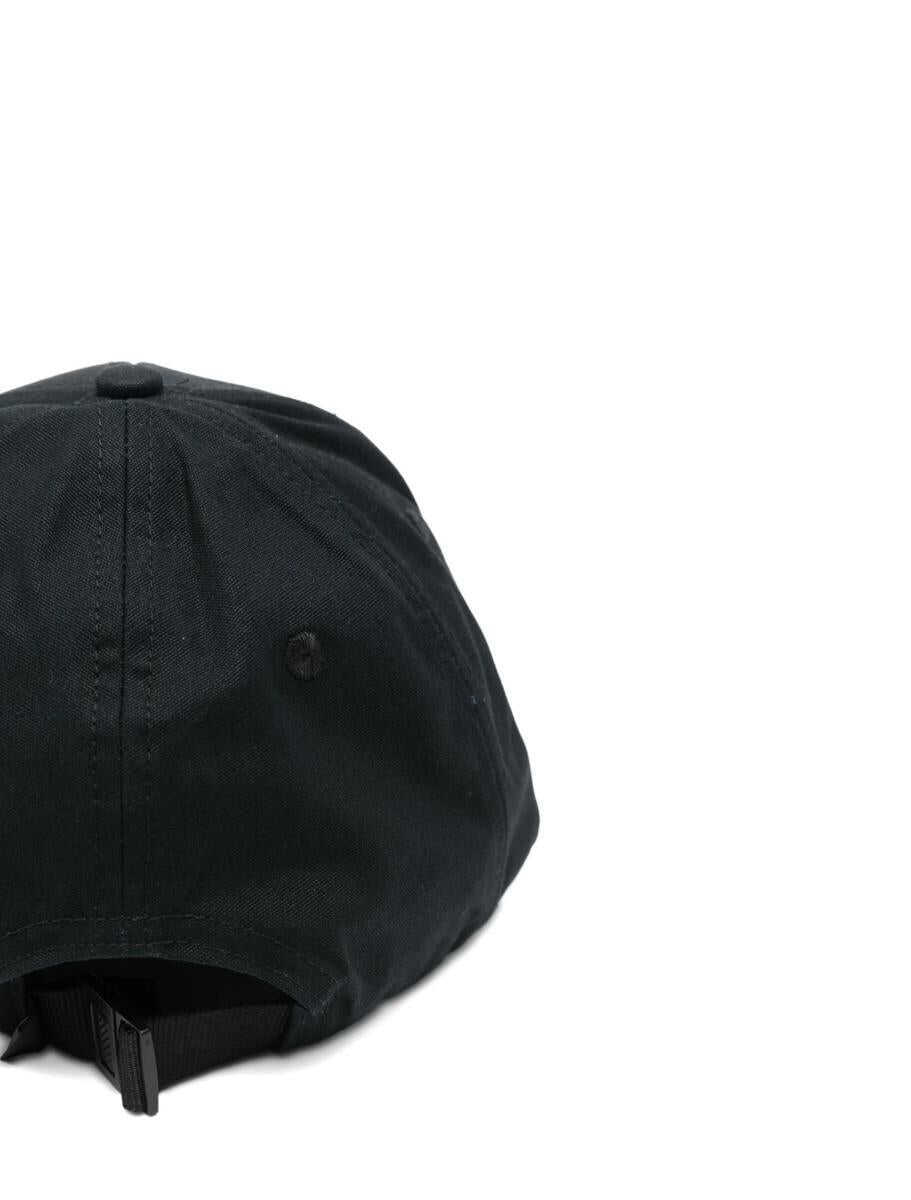 Sepci Stone Island Stone Island Logo Cotton Baseball Cap Black Barbati (BM 18644346) 2
