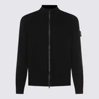 Pulovere Stone Island Black Knitwear Barbati