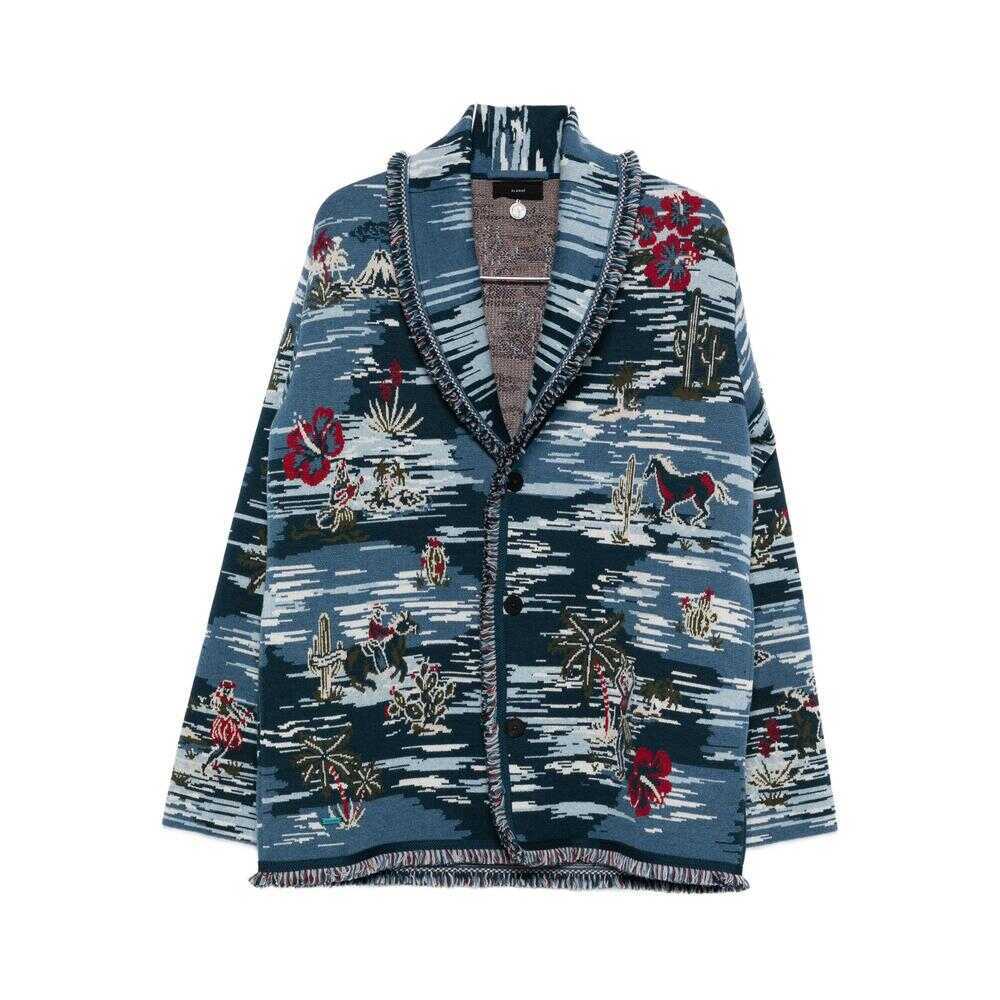 Pulovere ALANUI Alanui Sweaters & Knitwear BLUE Barbati (BM 18644562) 1