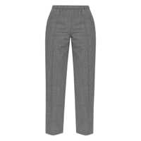 Pantaloni casual Fabiana Filippi Grey Wool Pants Femei