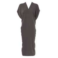 Rochii MM6 Maison Margiela Draped Detailing Midi Dress Femei