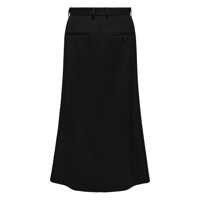 Fuste MM6 Maison Margiela Flared Black Midi Skirt Femei