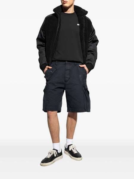 Tricouri DSQUARED2 DSQUARED2 Black T-Shirt With Print Multicolor Barbati (BM 18645786) 2