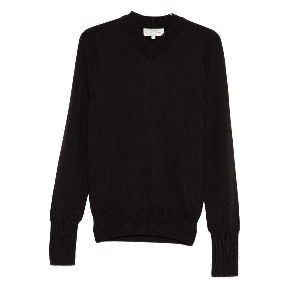 Pulovere STUDIO NICHOLSON Studio Nicholson Knitwear BROWN Femei (BM 18645924) 1