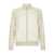 Liu Jo Liu Jo White And Gold Animal-Print Turtleneck Sweater BIANCO E ORO