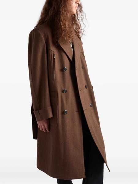 Paltoane Prada Prada Coats BROWN Barbati (BM 18646050) 3