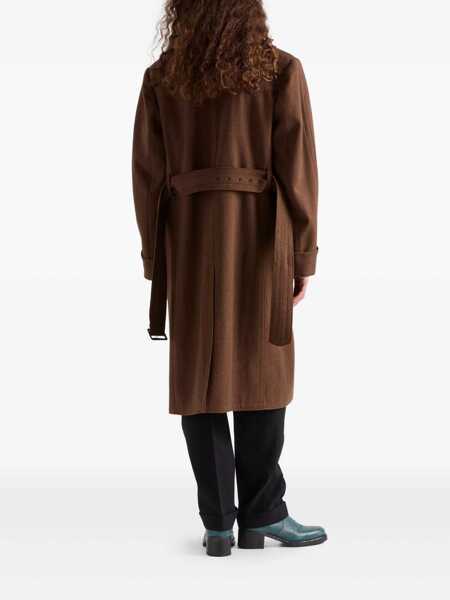 Paltoane Prada Prada Coats BROWN Barbati (BM 18646050) 4