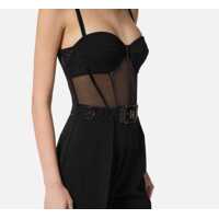 Pantaloni casual Elisabetta Franchi Dama - Pantaloni casual Elisabetta Franchi Elisabetta Franchi Trousers Black Femei (BM 18646056) - B-mall.ro