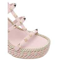 Pantofi cu toc Valentino Garavani Dama - Pantofi cu toc Valentino Garavani Valentino Garavani Rockstud Platform Sandals PINK Femei (BM 18646212) - B-mall.ro