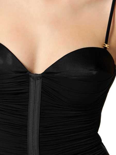 Rochii Elisabetta Franchi WOMENS DRESS Black   Femei (BM 18646515) 5