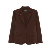 Paltoane Fabiana Filippi MILANO STITCH SINGLE BREASTED JACKET,FILO DIAMANTE PINS