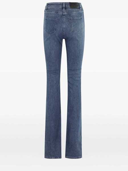 Pantaloni Elisabetta Franchi WOMENS JEANS TROUSERS Blue Femei (BM 18646611) 2