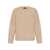 Fabiana Filippi PLATINUM CREW NECK SWEATER WITH FILO DIAMANTE Beige