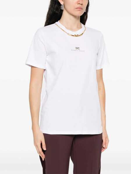 Tricouri Elisabetta Franchi WOMENS T-SHIRT White Femei (BM 18646671) 3