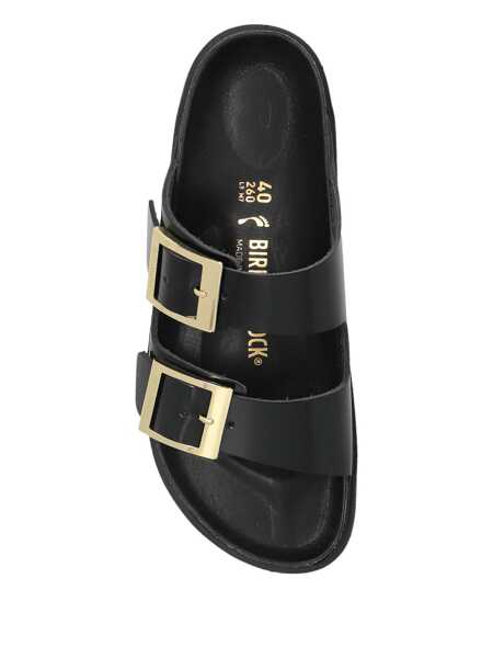Sandale Birkenstock Arizona Droplet Buckle Sandals Black Femei (BM 18646707) 4