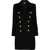 Balmain wool and cashmere double-breasted Coat NOIR