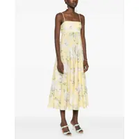Rochii ZIMMERMANN Dama - Rochii ZIMMERMANN Acacia midi Dress YELLOW FLORAL Femei (BM 18646801) - B-mall.ro