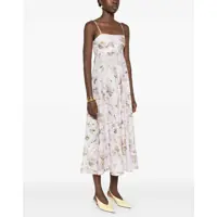 Rochii ZIMMERMANN Dama - Rochii ZIMMERMANN Acacia midi Dress LILAC FLORAL Femei (BM 18646852) - B-mall.ro