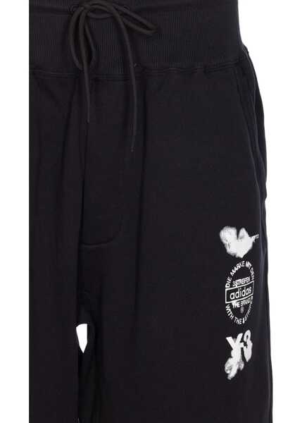 Pantaloni de trening Y-3 Side graphic Sweatpants BLACK Barbati (BM 18646882) 5