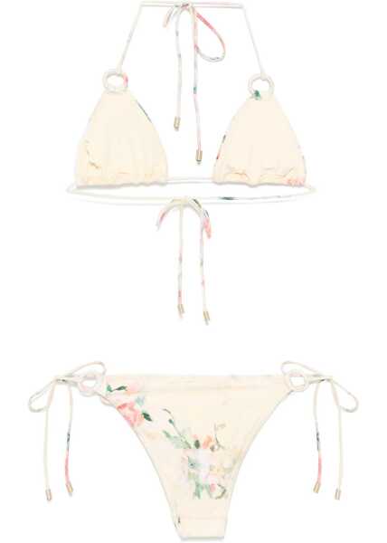 Costume de baie intregi ZIMMERMANN Everley Swimsuit YELLOW WATERCOLOUR FLORAL Femei (BM 18646897) 2