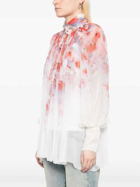 Bluze ZIMMERMANN Floral print Crush Blouse SCARLET FLORAL Femei (BM 18646921) 3