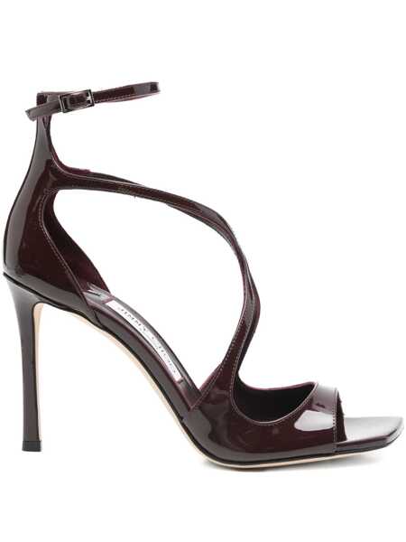 Sandale Jimmy Choo Jimmy Choo Azia 95 Sandals Red Femei (BM 18648612) 1
