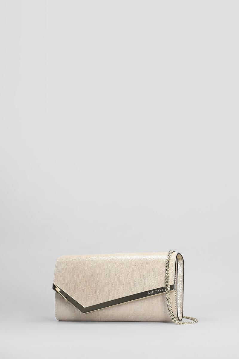 Genti mini Jimmy Choo Jimmy Choo Emmie  Clutch GOLD Femei (BM 18648642) 2