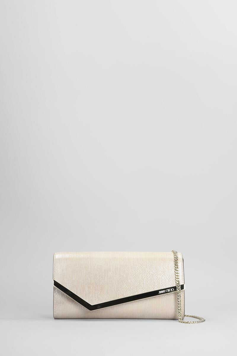 Genti mini Jimmy Choo Jimmy Choo Emmie  Clutch GOLD Femei (BM 18648642) 1