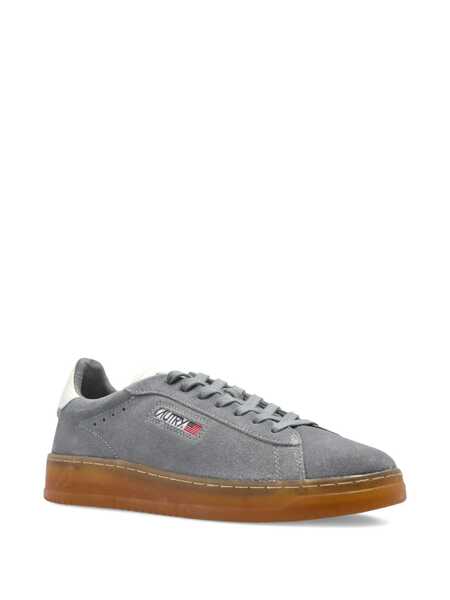 Sneakers AUTRY Autry Dallas Low Suede Sneakers In Ash And Marshmallow Color GRAY Barbati (BM 18648891) 2