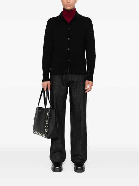 Pulovere Tagliatore Tagliatore Sweaters Black Barbati (BM 18648921) 2