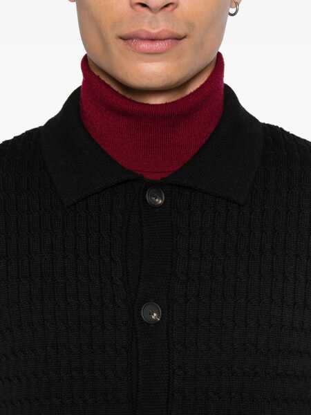 Pulovere Tagliatore Tagliatore Sweaters Black Barbati (BM 18648921) 5