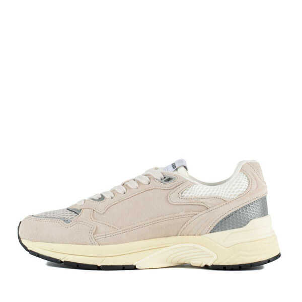 Sneakers AUTRY Autry Sand And Silver Mesh And Suede Hyperway Sneakers Beige Barbati (BM 18649020) 2