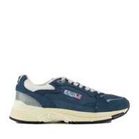 Sneakers Autry Ensign And Silver Mesh And Suede Hyperway Sneakers Barbati