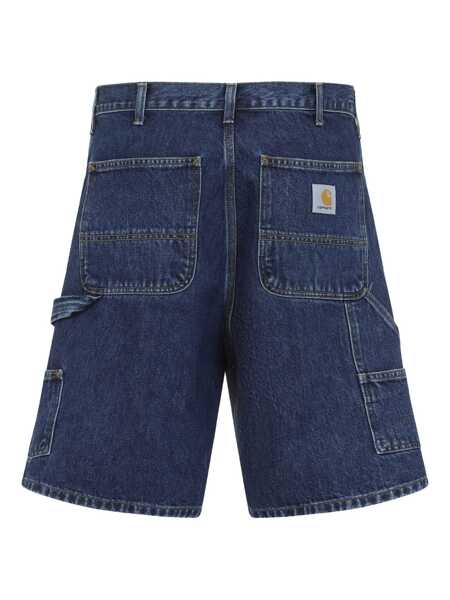 Pantaloni Carhartt Carhartt Wip Short Double Knee BLUE Barbati (BM 18649032) 2