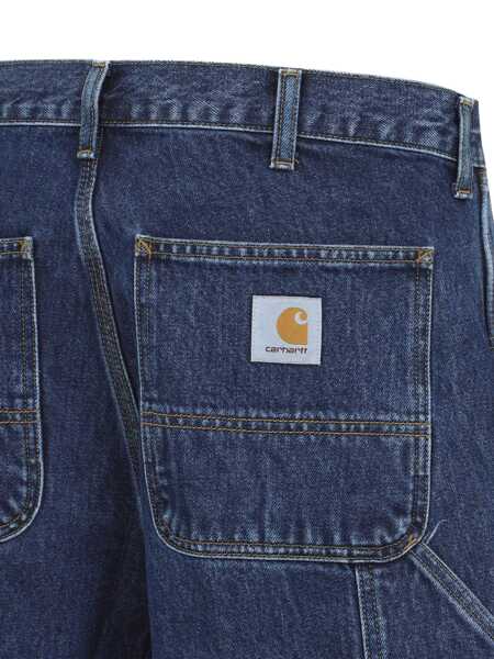 Pantaloni Carhartt Carhartt Wip Short Double Knee BLUE Barbati (BM 18649032) 3