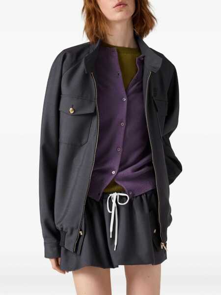 Fuste Miu Miu Miu Miu Skirts GREY Femei (BM 18649227) 3