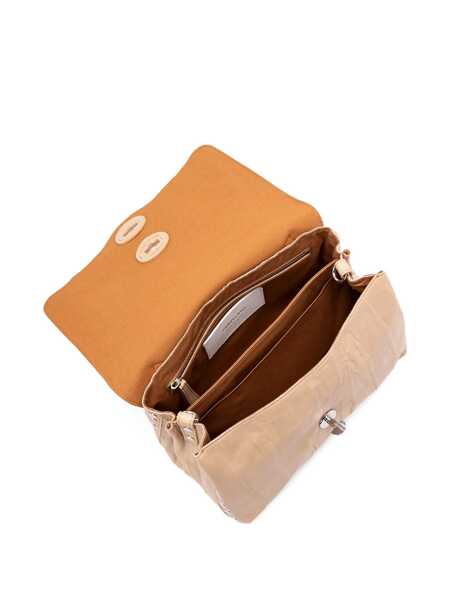 Genti de mana Zanellato POSTINA PLISSE SIZE S COLOR BEIGE LIO GRANDE Beige Femei (BM 18649452) 5