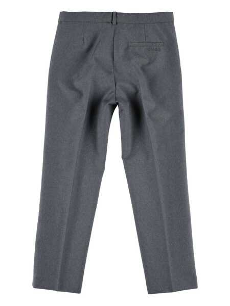 Pantaloni casual Gucci J PANTS PLAIN STIFF WOOL Gray Fete (BM 18649473) 2