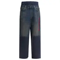 Blugi drepti Jeans "Patched Molleton" Barbati