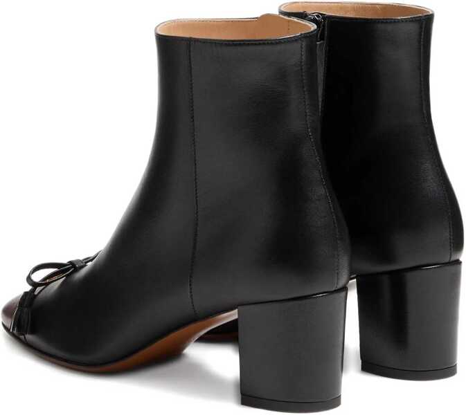 Cizme scurte Valentino Garavani Kidskin Valet Du Roi Ankle Boot BLACK Femei (BM 18649573) 3