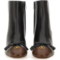 Cizme scurte Dama - Cizme scurte Valentino Garavani Kidskin Valet Du Roi Ankle Boot BLACK Femei (BM 18649573) - B-mall.ro