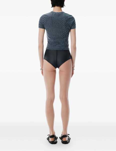 Tricouri Alexander Wang T-Shirt With Logo GREY Femei (BM 18649591) 3